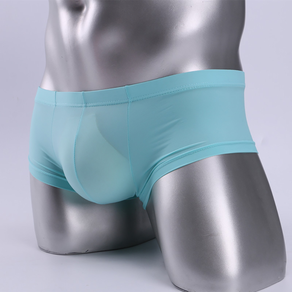 Pouch Boxer Pouch - Neue Herren Sexy Low-Waist Leichte Mesh-Boxershorts