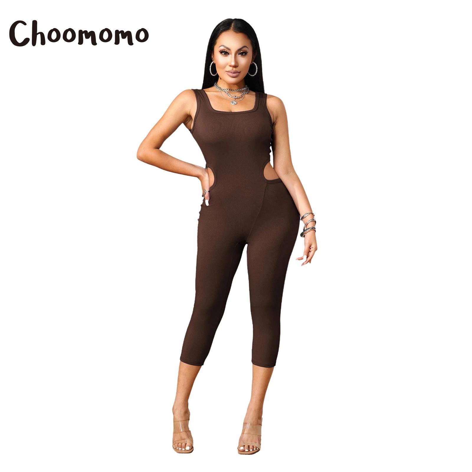 Tank Top Ribbed - Damen Workout Jumpsuit Ärmelloses Tanktop Einteiler