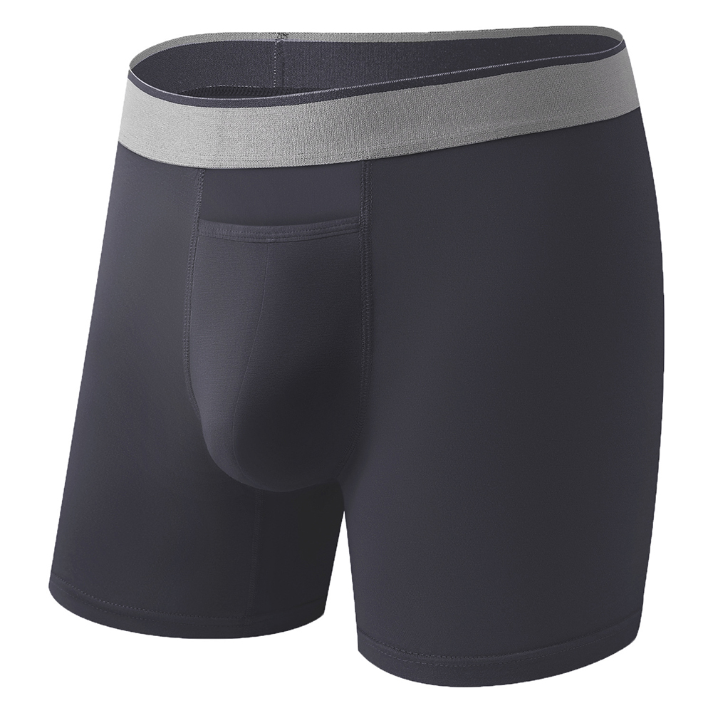 Bamboo Fiber Trunk - 1 Stück Herren Lange Boxershorts mit