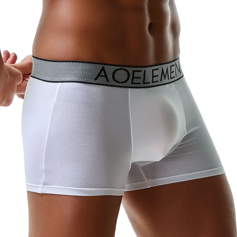 Boxer Shorts Modal - Herren-Unterhose, U-konvex, Anti-Move-Kugeltrennung, Spermatikader, schlichte Hose,