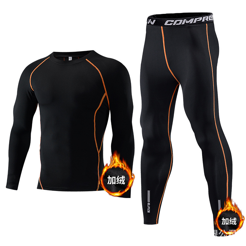Compression Long Pant - Sportsets für Kinder, Kompressions-Thermo-Unterwäsche, T-Shirt, langärmelige