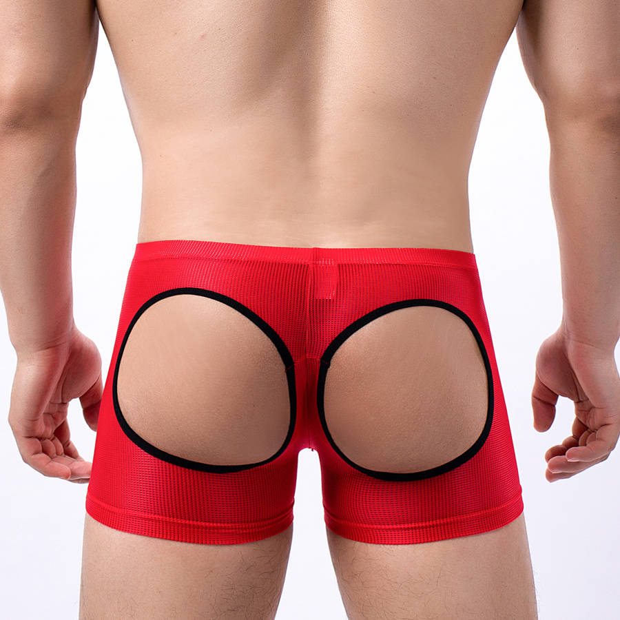 Herren-Boxershorts mit offenem – Mesh Sport Boxer Bewertung und Preis