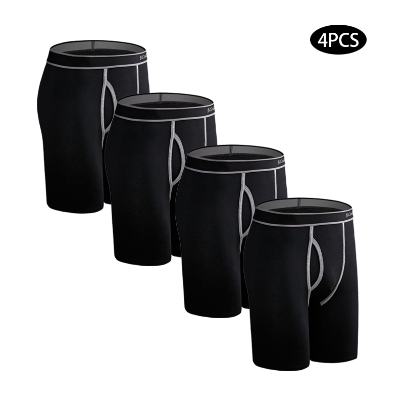 4 stücke Lange Baumwolle Unter – Boxer Brief Pack Cotton Bewertung und Preis