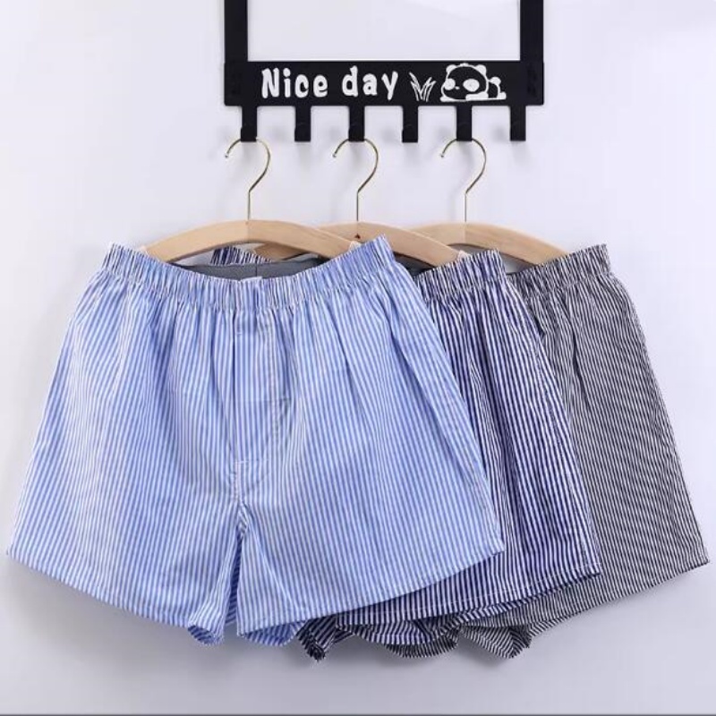 3 teil/los M-3XL Klassische Pl – Boxer Brief Pack Cotton Bewertung und Preis