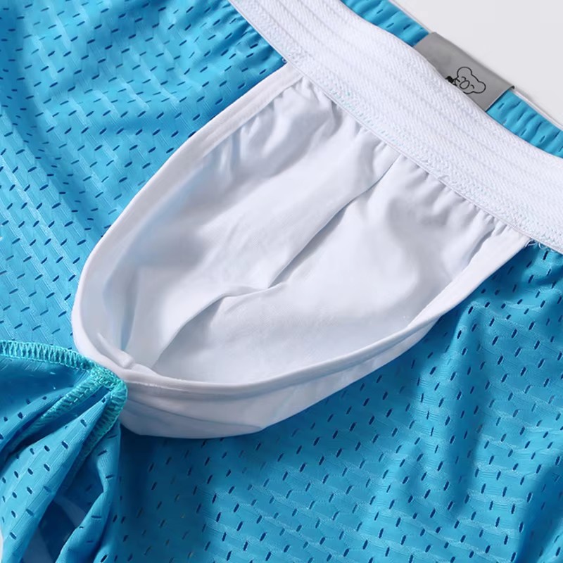 Herren Mesh Lounge-Shorts mit  – Mesh Sport Boxer Bewertung und Preis
