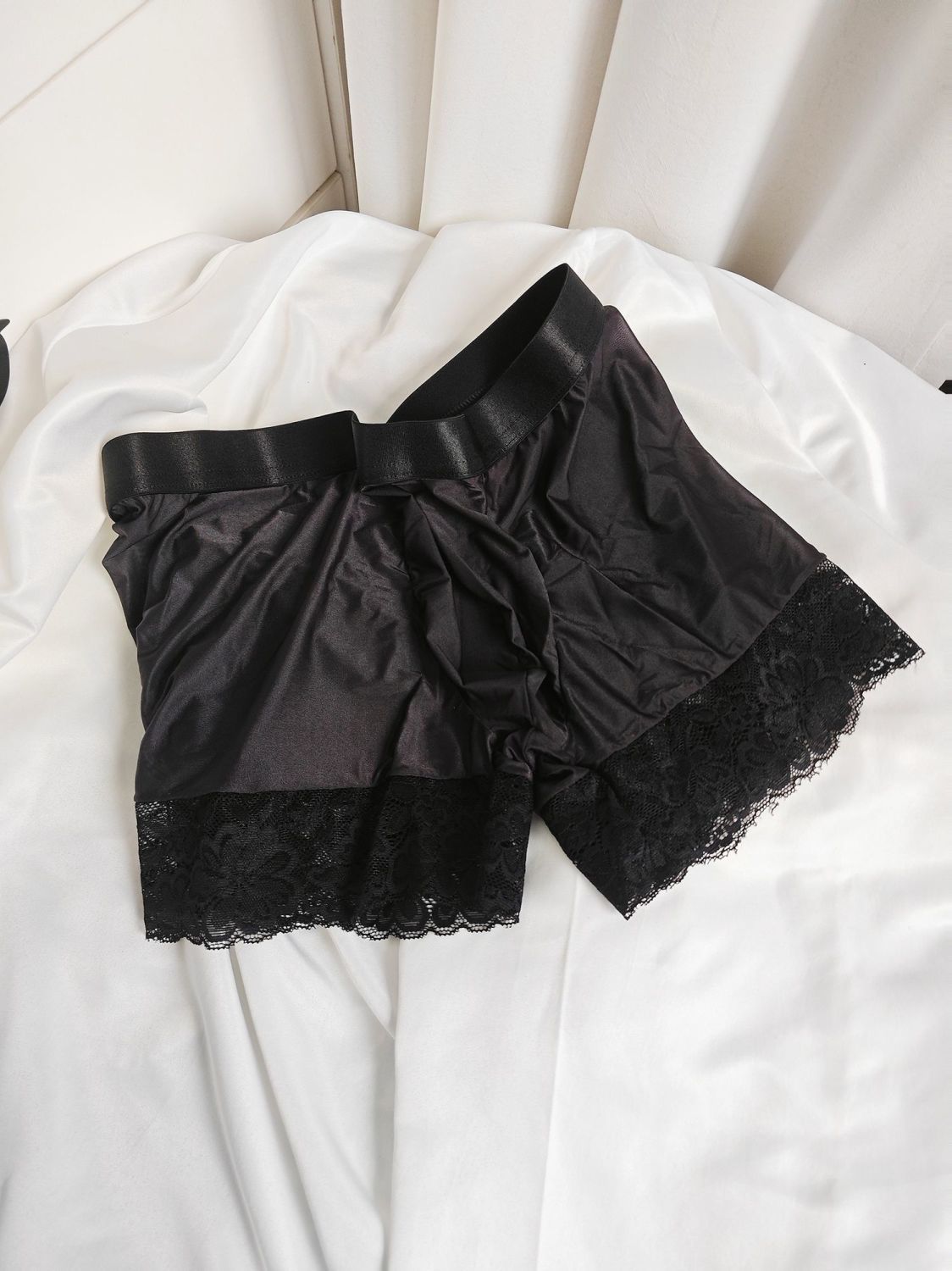 Sexy Herren-Shorts mit Glanzsp – Pouch Boxer Pouch Bewertung und Preis